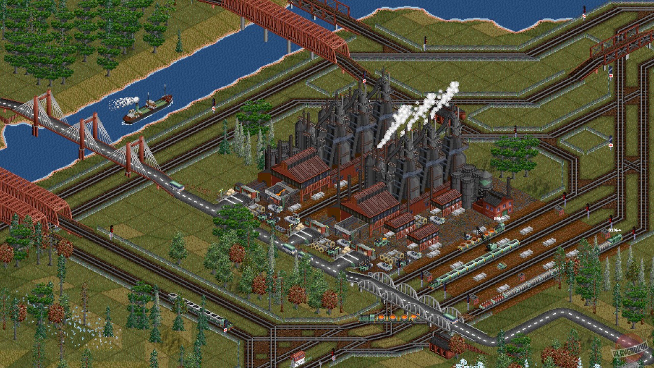 Скриншот из игры OpenTTD - 33