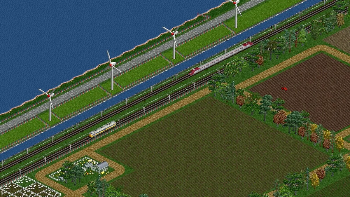 Скриншот из игры OpenTTD - 23