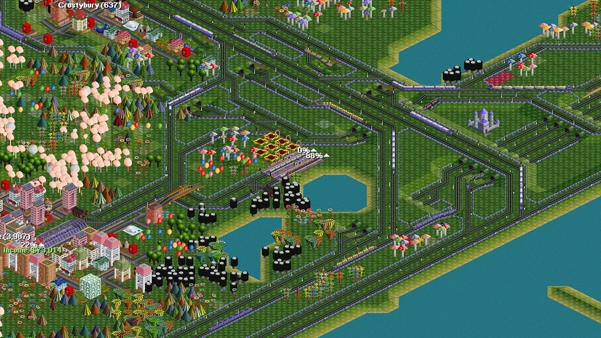 Скриншот из игры OpenTTD - 36