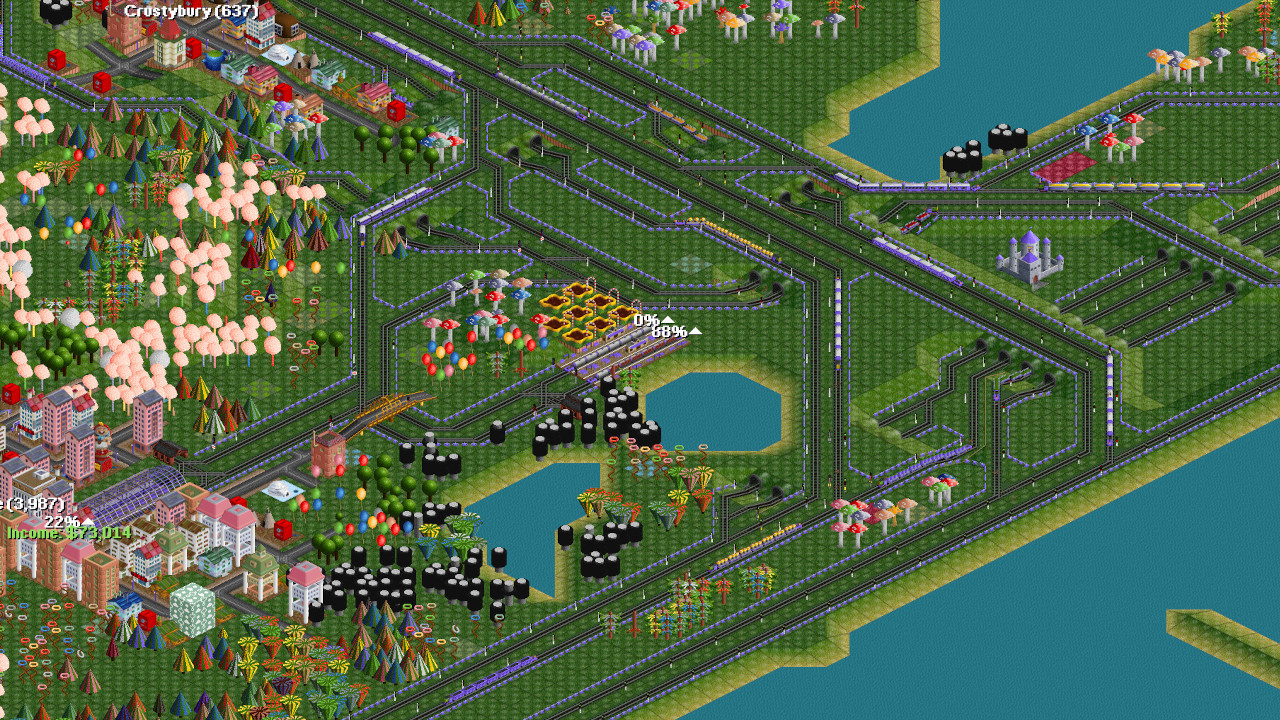 Скриншот из игры OpenTTD - 4