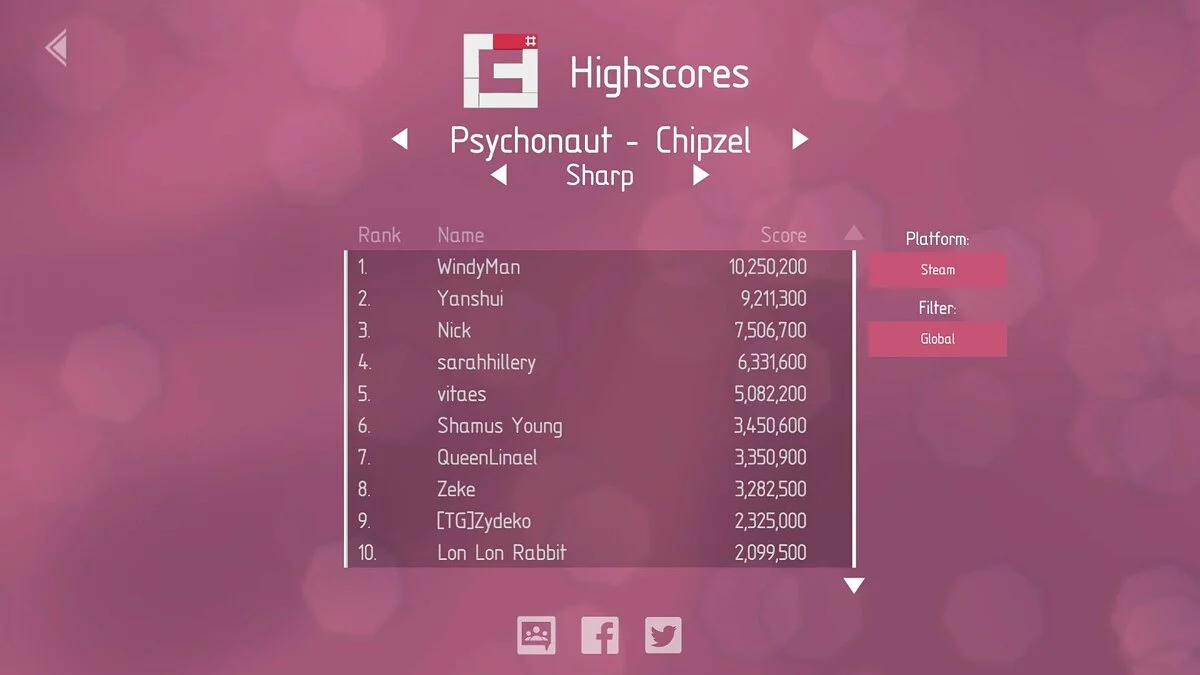 Скриншот из игры Chime Sharp - 21