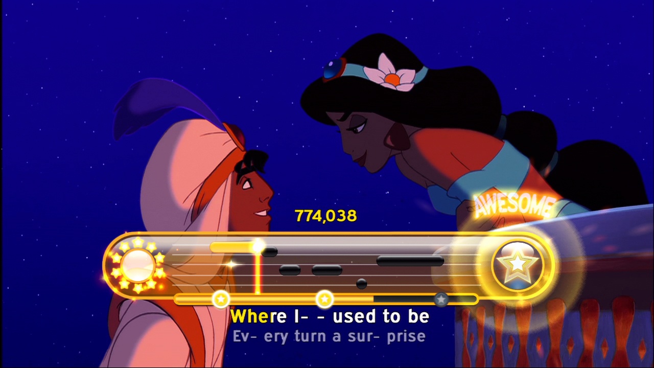 Скриншот из игры Disney Sing It: Family Hits - 9
