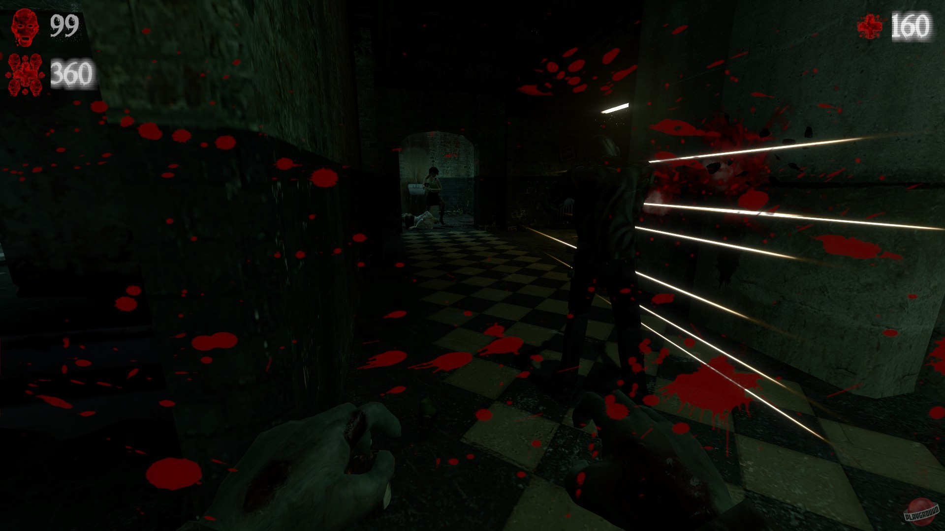 Скриншот из игры Zombie Panic! Source - 8