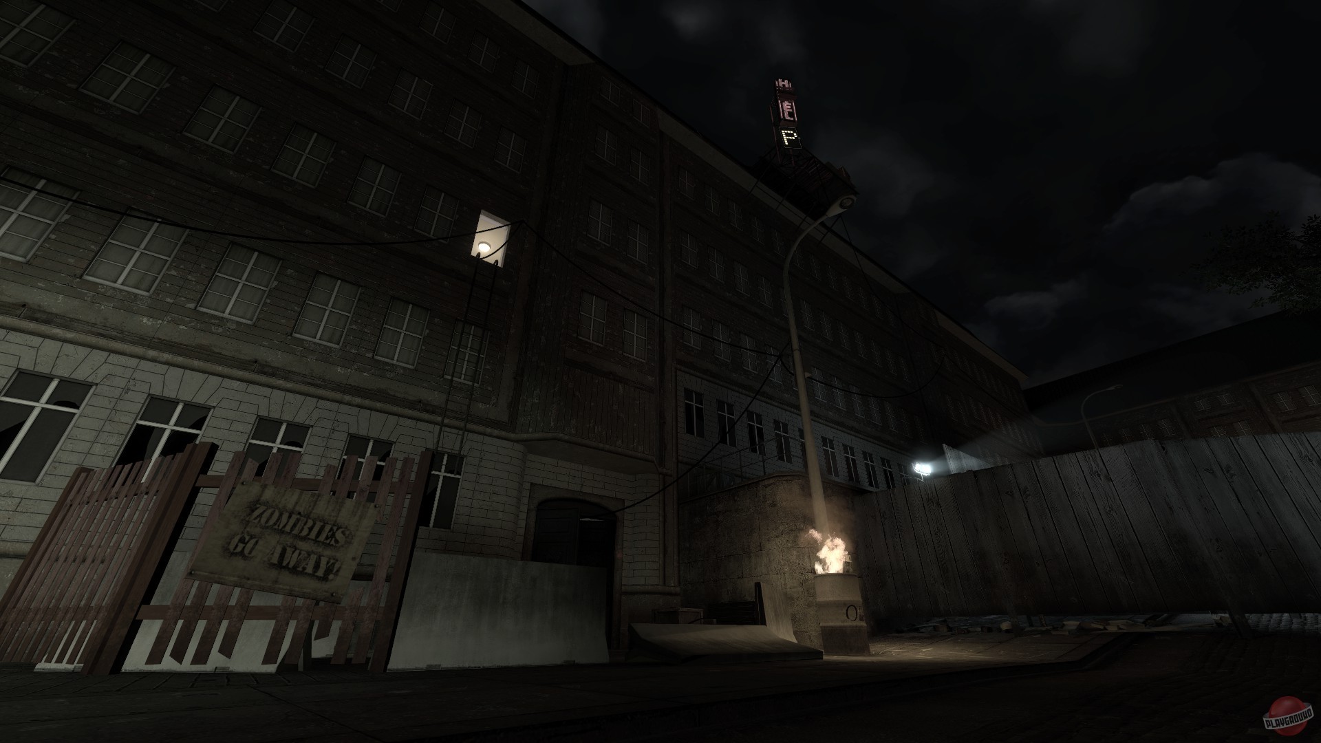 Скриншот из игры Zombie Panic! Source - 6