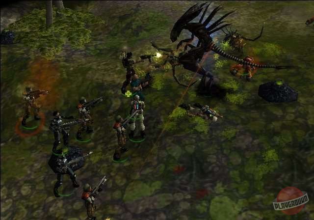 Скриншот из игры Aliens Versus Predator: Extinction - 7