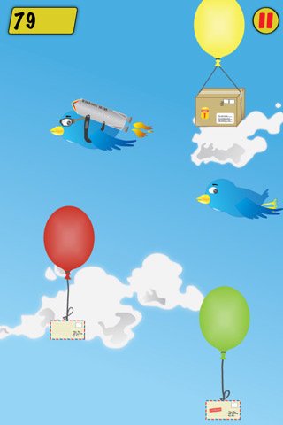 Скриншот из игры Balloon Mail - 2