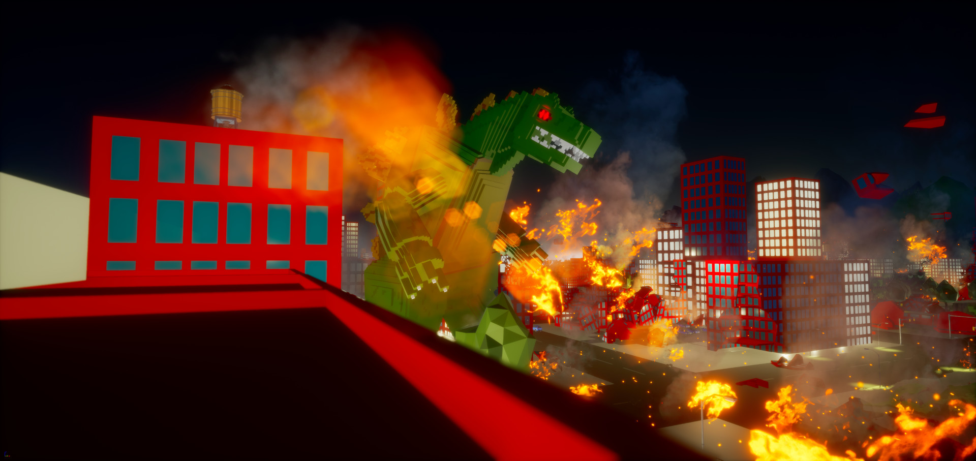 Скриншот из игры Excidio The Kaiju Game - 4