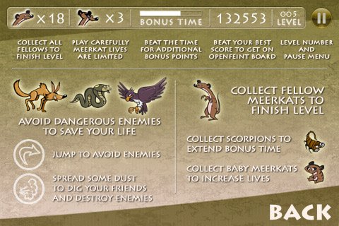 Скриншот из игры Meerkat Muchachos - 3