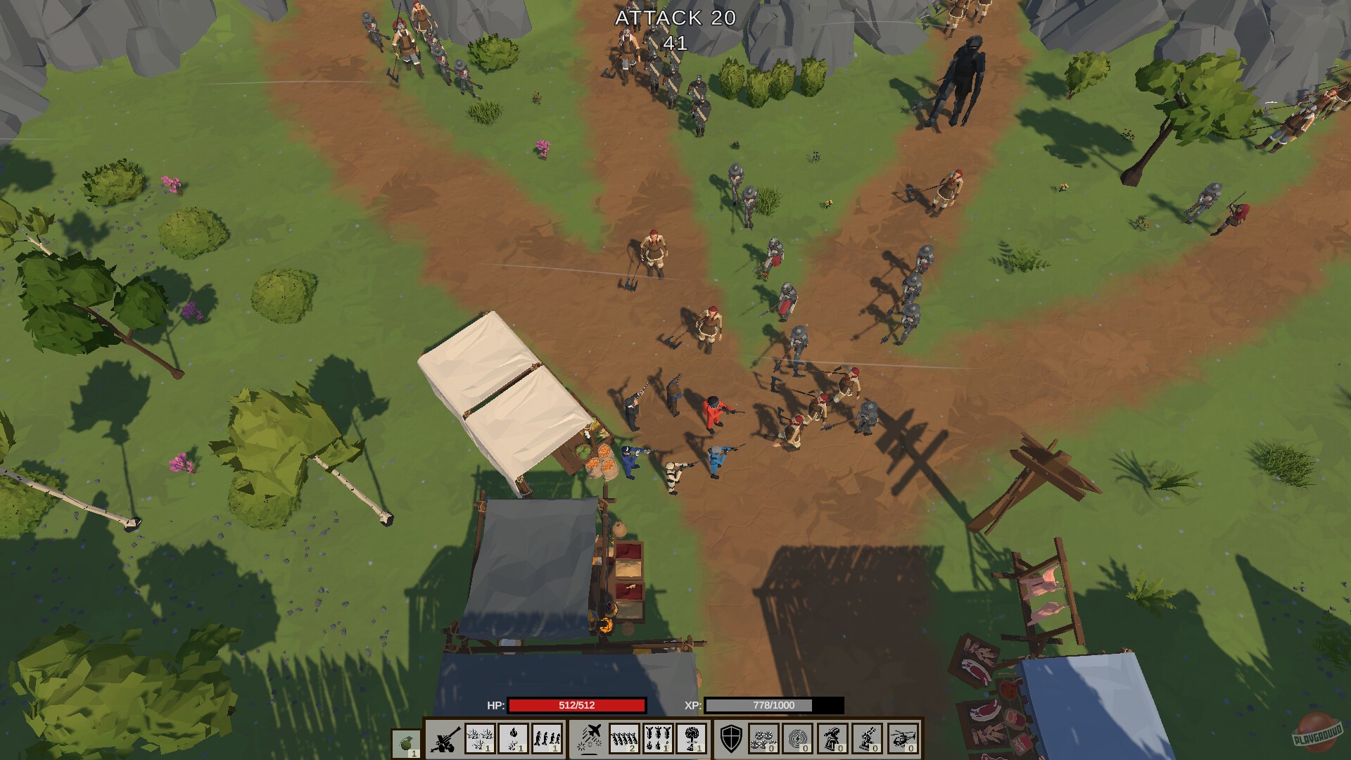 Скриншот из игры Boomcestors - 2