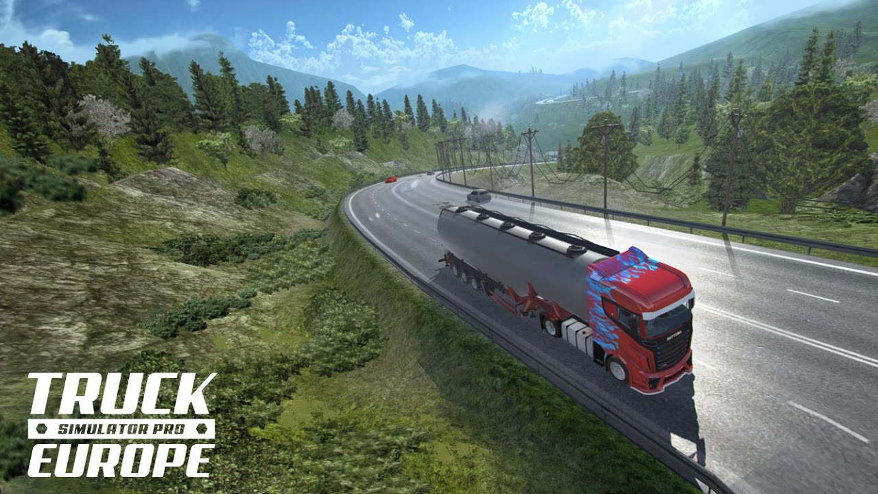 Скриншот из игры Truck Simulator: Europe - 1