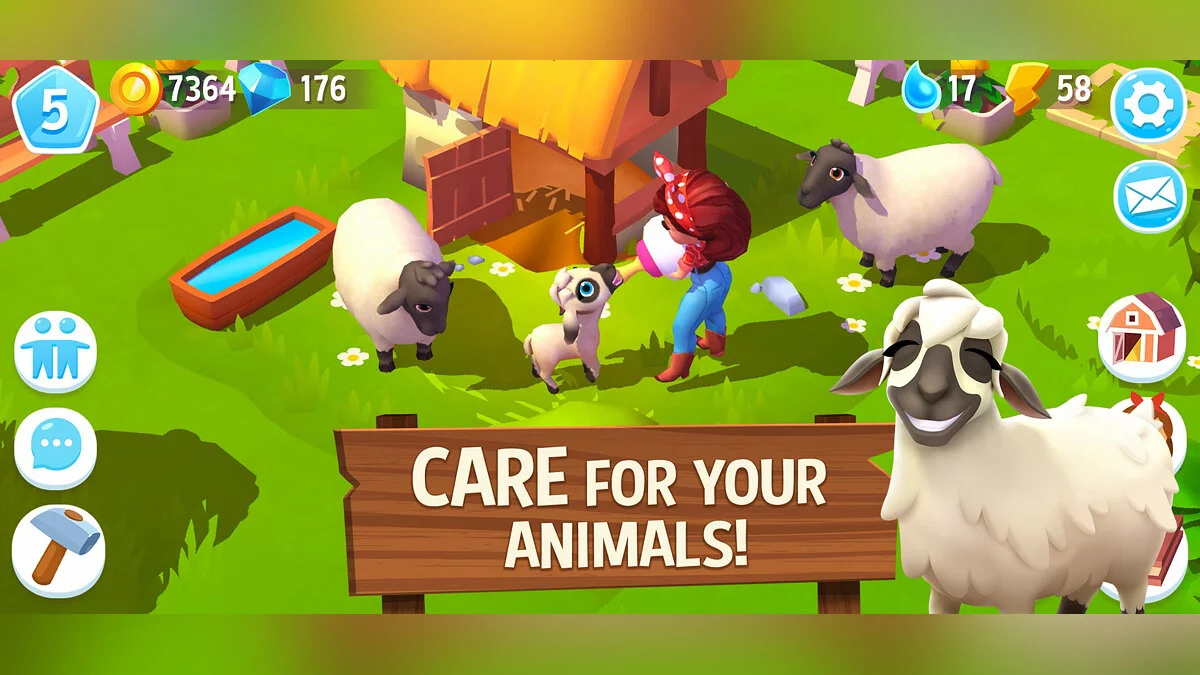 Скриншот из игры FarmVille 3: Animals - 2