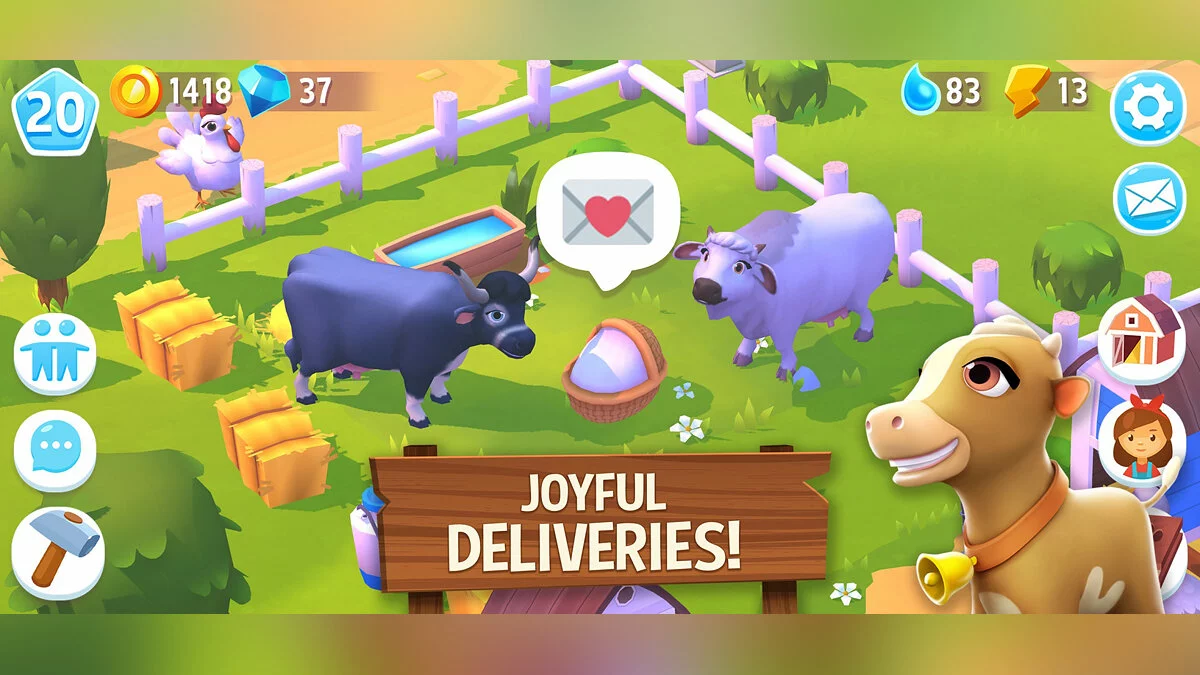 Скриншот из игры FarmVille 3: Animals - 11